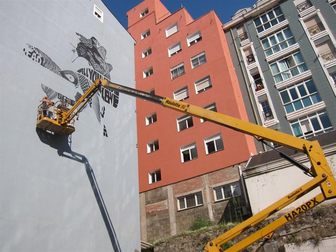 Mural en Peñaherbosa