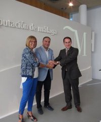 Diputación, UMA y CEM ponen en marcha 40 becas para que universitarios malagueños realicen prácticas