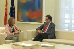 Mariano Rajoy y Arantxa Quiroga