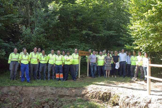 Clausurada la actividad formativa de repoblación forestal en Novales