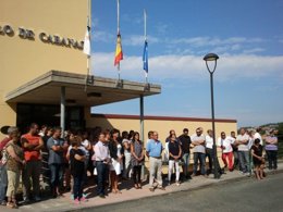 Ferrol, Fotos Concentración Repulsa En Cabanas