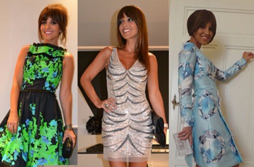 Paula Echevarría con flequillo postizo