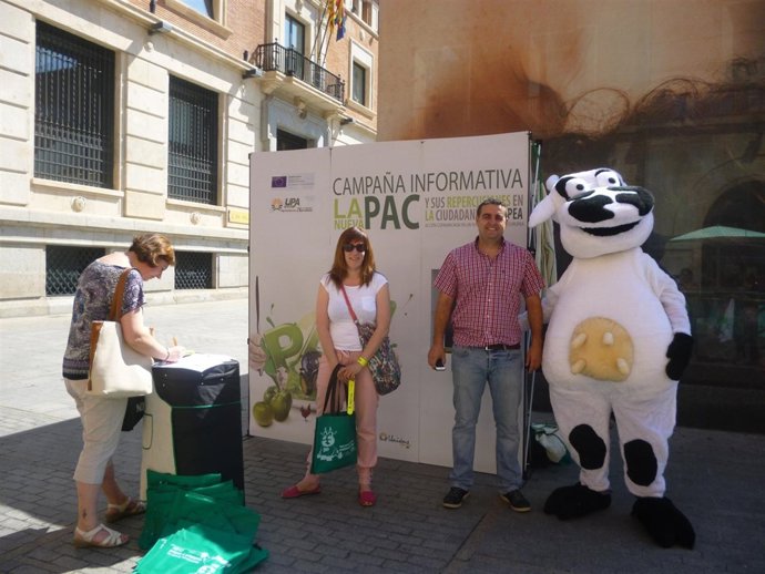 Campaña de UPA sobre la PAC en Teruel