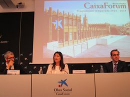 Presentación de la temporada cultural 2013-2014 del CaixaForum de Barcelona
