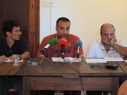 Rueda de prensa de agentes de medio ambiente de Baleares