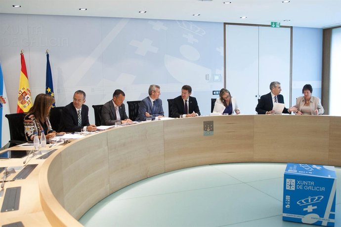 O mandatario galego, Alberto Núñez Feijóo, presidirá a reunión semanal do Consel