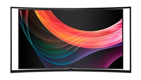 Televisor curvado 4K de Samsung