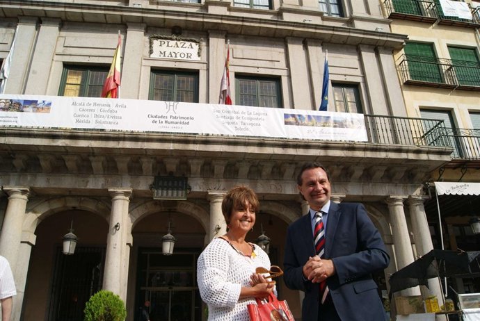 Pancarta del aniversario