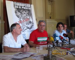 Trabajadores del puerto