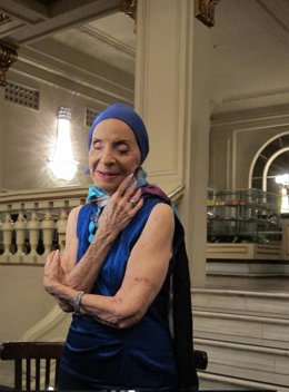 La directora del Ballet Nacional de Cuba, Alicia Alonso 
