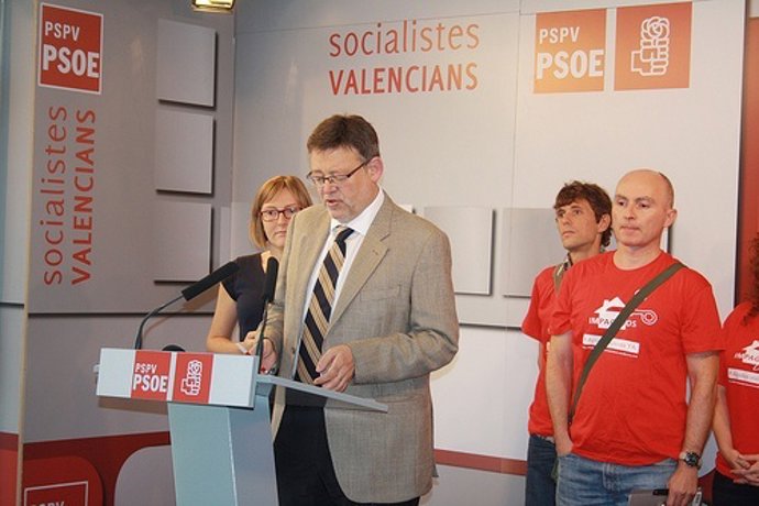 PSPV FIRMA UN CONVENIO CON AFECTADOS POR LA ELIMINACIÓN DE AYUDAS A LA HIPOTECA