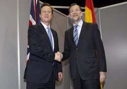 Cameron Y Rajoy En La Cumbre De La OTAN De Chicago