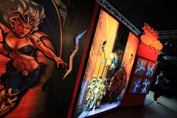 Imagen de la exposición 'Marvel Superhéroes' del Museo de las Ciencias.