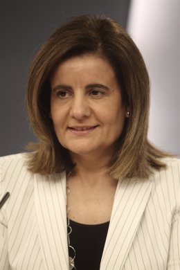 Fátima Báñez tras el consejo de Ministros