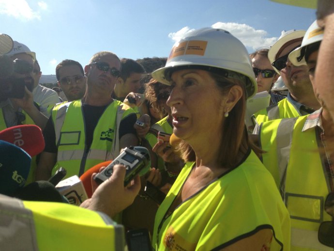 Ministra de Fomento, Ana Pastor