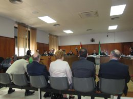 Sesión del juicio por el 'caso Rilco' en la Audiencia Provincial de Cádiz