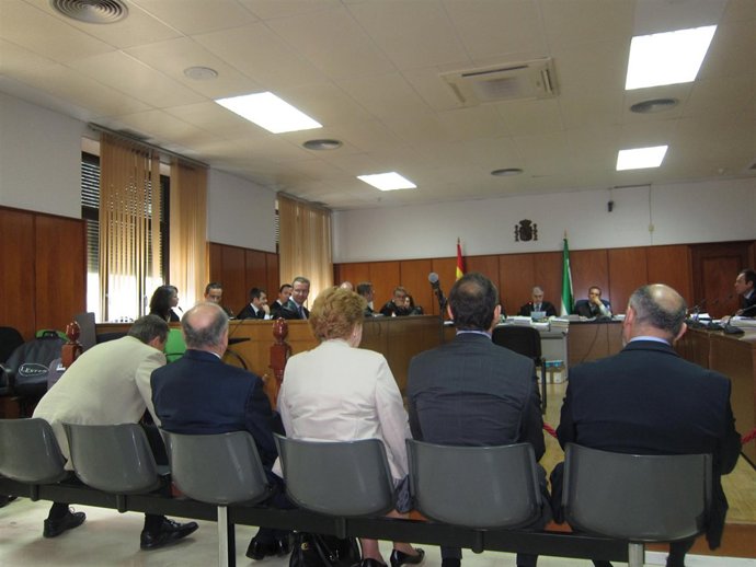 Sesión del juicio por el 'caso Rilco' en la Audiencia Provincial de Cádiz