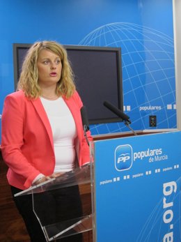 La diputada regional, Alicia Jiménez