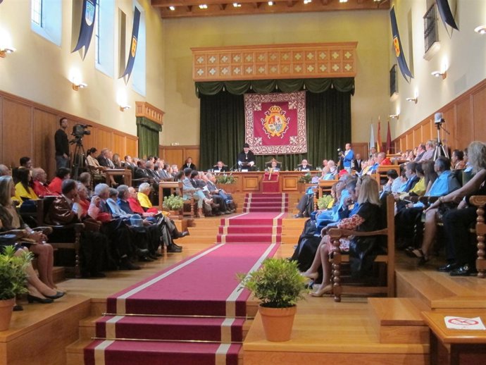 Acto de inauguración del curso académico 13-14 Sistema Universitario de Galicia