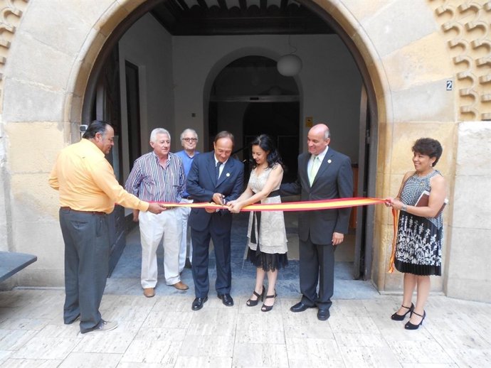 Imagen de la inauguración de la exposición