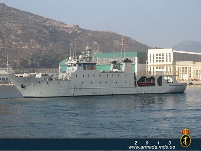 Salida P-62 ALBORAN a la campaña NAFO 063
