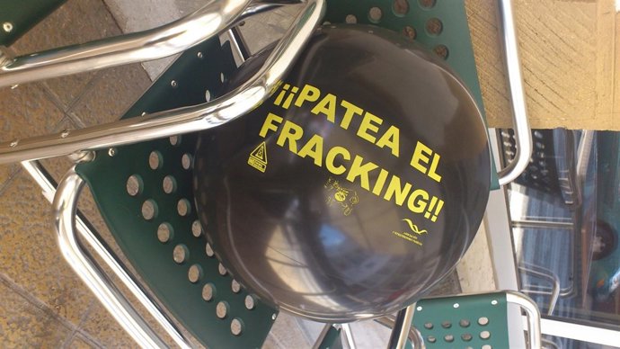 Balón contra el fracking