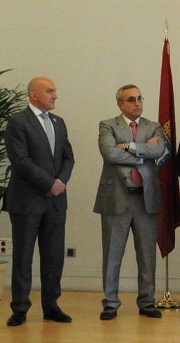 Jesús Julio Carnero y Alejandro Blanco