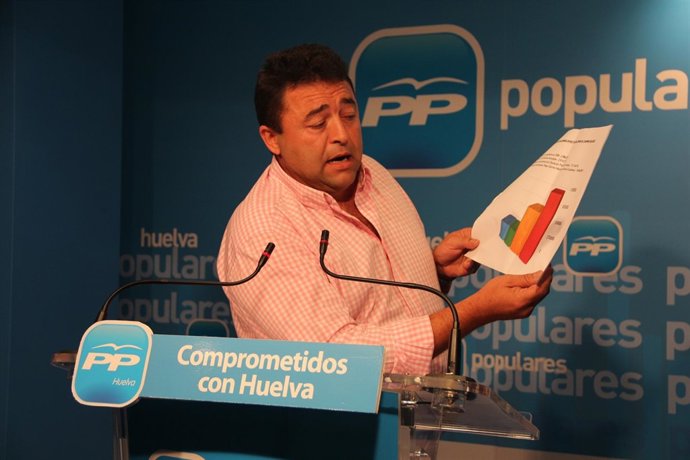 El portavoz del equipo de gobierno en Almonte, José Joaquín de la Torre (PP).