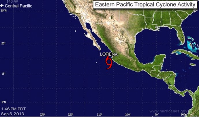 Tormenta Lorena