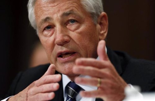 FOTO DE ARCHIVO: El secretario de Defensa de Estados Unidos, Chuck Hagel.