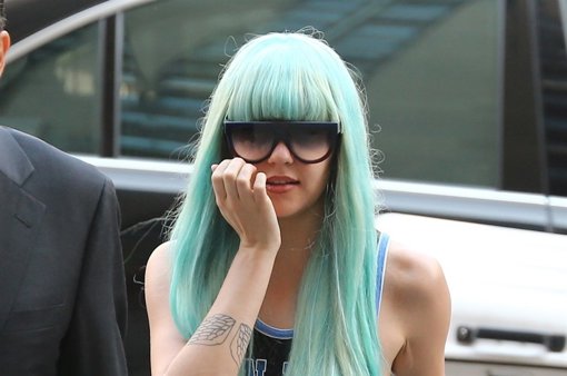 NEW YORK, NY - JULY 09:  Amanda Bynes attends an appearance at Manhattan Crimina