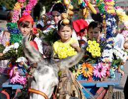 Ofrenda floral piélagos 