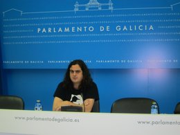 El diputado de AGE Antón Sánchez