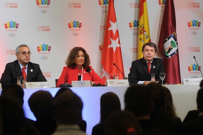 Alejandro Blanco, Ana Botella e Ignacio González