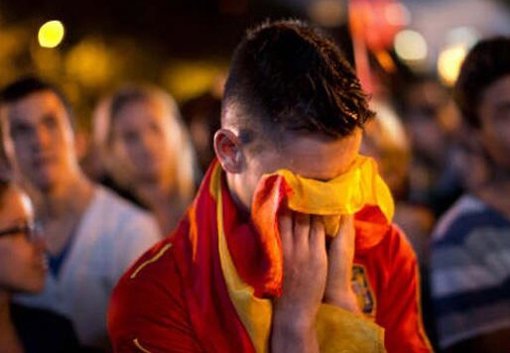 La decpeción de la gente se palpó