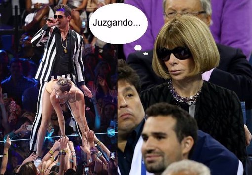 Anna Wintour desaprueba la actitud de Miley Cyrus