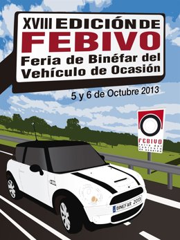 Cartel anunciador de la feria FEBIVO 2013 de Binéfar (Huesca)
