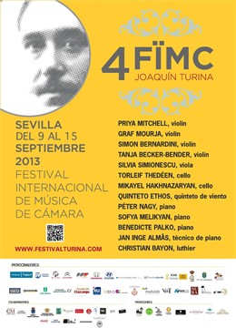 El Festival Joaquín Turina comienza este lunes en Sevilla