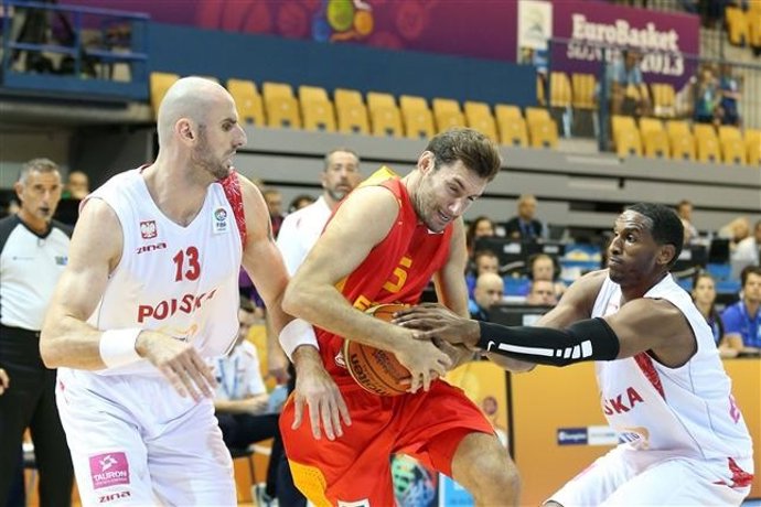 Rudy Fernández selección española España Polonia Eurobasket