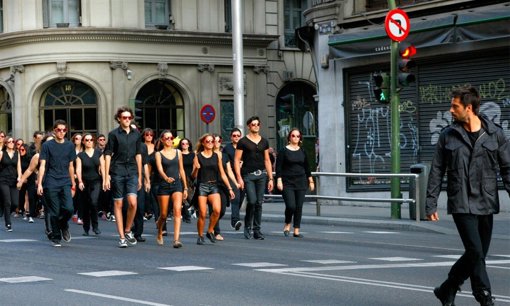 Alex de la Iglesia rueda un spot para Vodafone capitaneado por Hugo Silva