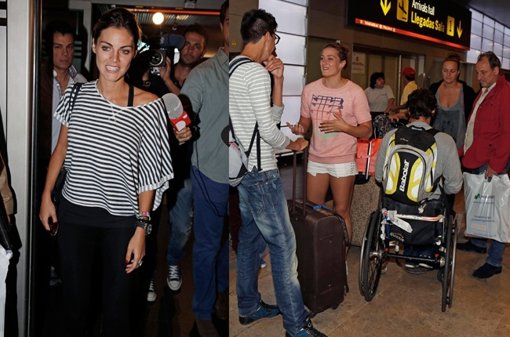 Amaia Salamanca y la Delegación de Madrid 2020 llegan tristes 