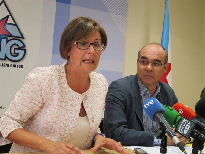 Rueda de prensa de Carme Adán y Francisco Jorquera