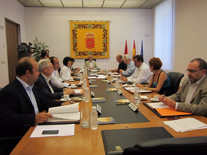 Mesa y Junta del Portavoces del Parlamento de Navarra