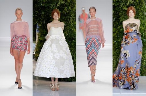 Pedro del Hierro, Custo Barcelona y Del Pozo en la pasarela de nueva york