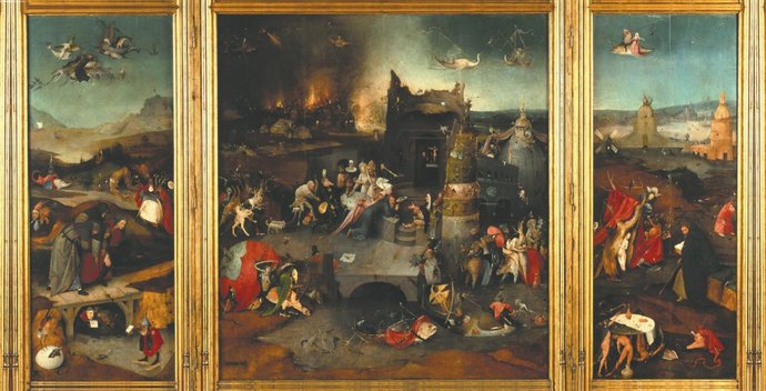 'Las Tentaciones De San Antonio Abad', El Bosco