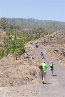 Turistas en Tenerife