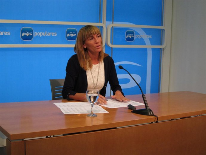 La diputada regional del PP analiza ejecución presupuestaria