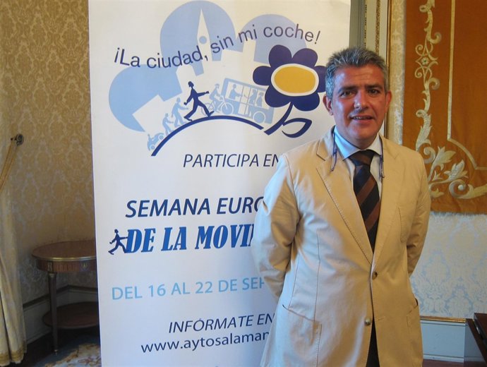  El Concejal De Medio Ambiente Del Ayuntamiento De Salamanca, Emilio Arroita.