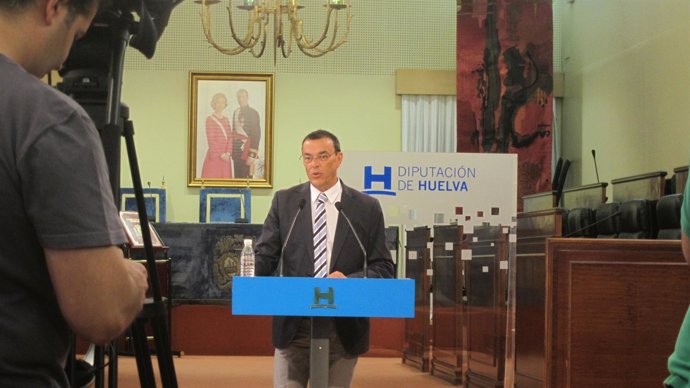 El presidente de la Diputación de Huelva, Ignacio Caraballo.
