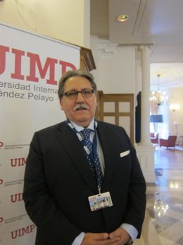 Manuel Teruel, presidente del Consejo Superior de Cámaras, en la UIMP